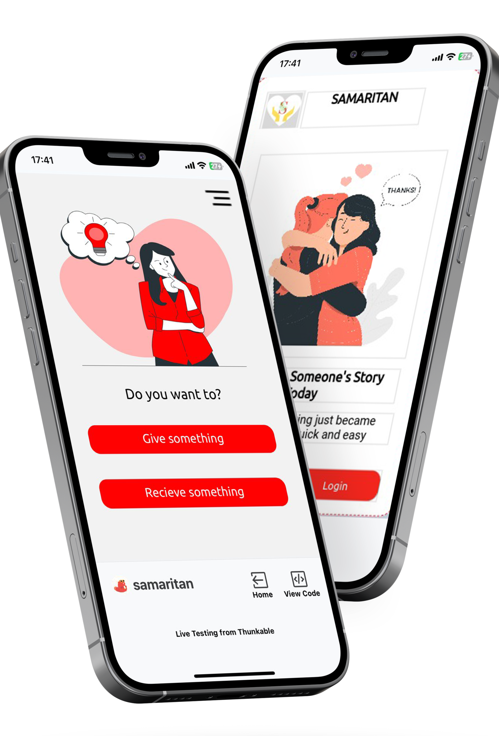 Samaritan app- Earlyfounders
